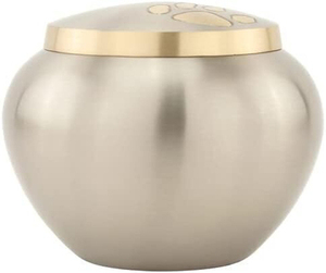 Decorative Stainless Steel Modern Eco-Friendly Pet Cremation Urns <b>for</b> Dog <b>Ashes</b> Small Funeral Supplies Wholesale - Product Image 6