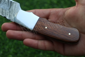 Cuchillos de Acero de Damasco de Alta Calidad, Forjados, de Grado Industrial, con Hoja Recta, Fijos, de 22 cm, para Exteriores, para Revendedores, Precios de Fábrica - Product Image 5