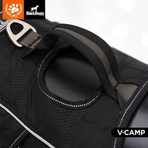 Imbracatura per Cani XH Nera Multiuso per Escursionismo, Trail Running, Servizio e Uso Quotidiano - Product Image 4