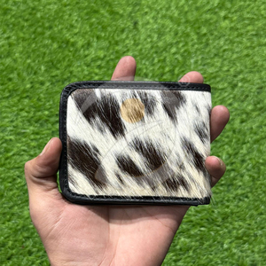 Portefeuille en cuir de vachette fait main le plus vendu pour homme, avec organiseur de cartes et texture douce en fourrure, idéal pour le quotidien - Product Image 6
