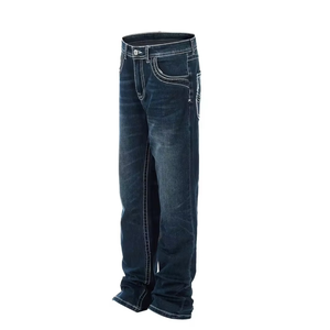 Pantalones Vaqueros de Mezclilla Azul Vintage para Hombre, Jeans Scimitar de Alta Calidad con Costuras Curvas, Transpirables, FIT FORNESS INTERNATIONAL - Product Image 4