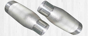 ข้อต่อท่อเกลียวแบบ Concentric Thread Socket  รุ่น Schedule 80  ทำจากเหล็กคาร์บอนสีดำและเหล็กกล้าไร้สนิม  แบบขึ้นรูปด้วยวิธีการตีขึ้นรูป  ชนิด Swage Nipple Male Reducer Connector - Product Image 2