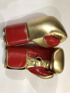 Gants de boxe en cuir de vachette personnalisés, gants d'entraînement professionnels, gants de sparring Muay Thai, gants de frappe pour la salle de sport, kickboxing, MMA, fournisseur direct - Product Image 4