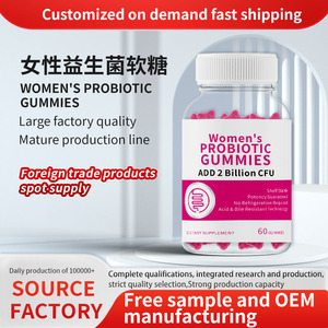 OEM probiotici gommosi per le donne più vendute estratto probiotico femminile Gummies integratori - Product Image 2