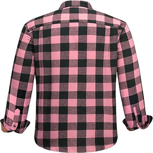 เสื้อเชิ้ตผ้าแฟลนเนลผู้ชาย ราคาขายส่ง OEM ระบายอากาศได้ดี สวมใส่สบาย คุณภาพสูง ราคาประหยัด สำหรับผู้ใหญ่ - Product Image 3
