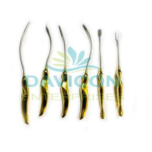<b>Plastic</b> Surgery Endoscopy Brow Lift Set | Ramirez sharp Temporal T Dissector - Product Image 2