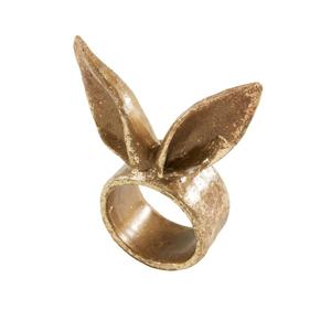Adjustable Luxury Leaf Napkin <b>Ring</b> Table Accessories For Wedding Occasion Decoration <b>Cheap</b> Price - Product Image 3
