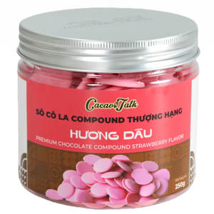 ราคาขายส่ง รับผลิตแบบ OEM/ODM ช็อกโกแลตผสมรสสตรอว์เบอร์รี ฮาลาล ช็อกโกแลตแบบเม็ด โกโก้ บิสกิตเบเกอรี่ ผู้ส่งออก - Product Image 1