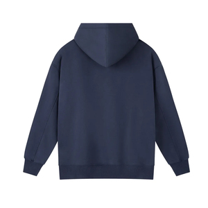 Sweat-shirt à capuche en molleton épais 350 GSM de marque tendance, ensemble de sport décontracté pour hommes et femmes, logo brodé 3D personnalisé - Product Image 6