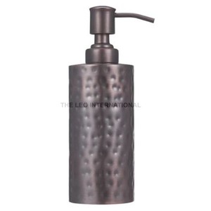 Eye Catching Design Handmade Liquid Soap Storage <b>Bottle</b> Glossy <b>Pump</b> Metal <b>Dispenser</b> With Enamel Color - Product Image 6