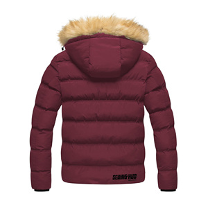 High Quality Men's Reversible Zipper Puffer <b>Jacket</b> Windproof <b>Winter</b> Designer Brand Regular Length Men Puffer <b>Jacket</b> Wholesale - Product Image 2