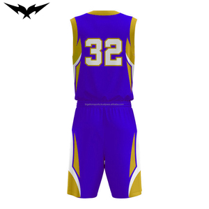 Ensemble de maillot respirant en polyester à séchage rapide personnalisé avec short pour des uniformes de basket-ball optimaux ensembles de basket-ball pour uniforme scolaire - Product Image 6