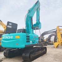 Excavatrice sur chenilles Hitachi Zx200 d'occasion, 20 tonnes, d'origine japonaise, Zaxis 200, avec commandes réactives