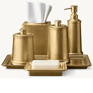 Juego de Accesorios de Baño de Metal de Diseño, Perfecto para Mejorar el Estilo y la Comodidad del Mueble de Baño - Product Image 1