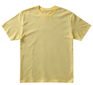 T-shirt en tricot à manches courtes pour homme, col rond, respirant, écologique, coupe ample, polyester/coton, impression de logo personnalisée - Product Image 4