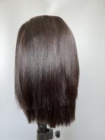 Vente en gros perruque cheveux humains Bob court Lace Front perruques cheveux humains