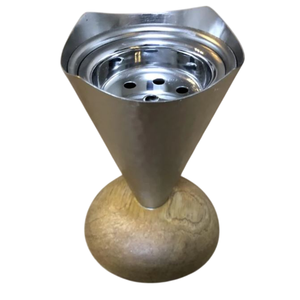 Brûleur à Bakhoor en métal argenté martelé exclusif, brûleur de parfum d'ambiance vintage et diffuseur d'aromathérapie pour hôtels et restaurants - Product Image 4