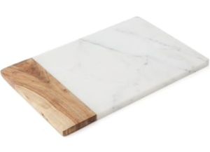 Luxury entertaining tray decorative marble platter wooden oval <b>board</b> premium serving essentials chic marble serve ware - Product Image 2
