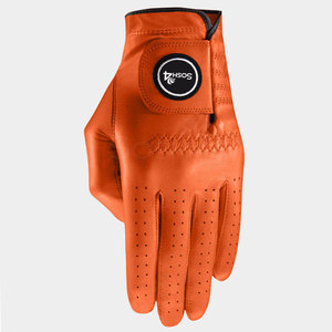 ถุงมือกอล์ฟหนังแกะแท้แบบเต็มนิ้ว น้ำหนักเบา ระบายอากาศได้ดี สวมใส่สบาย ออกแบบได้ตามต้องการ บริการ OEM ขายส่ง - Product Image 2