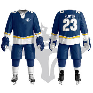 Tenues d'entraînement de hockey sur glace en gros – Kits uniformes de hockey sur glace fabriqués au Pakistan, qualité supérieure - Product Image 2
