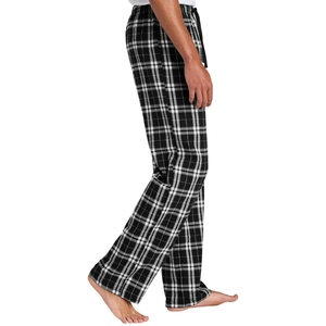 Wholesale Sexy 100% Cotton Flannel Sleep Pants <b>Men's</b> Unisex Pajama Bottoms Breathable - Product Image 2