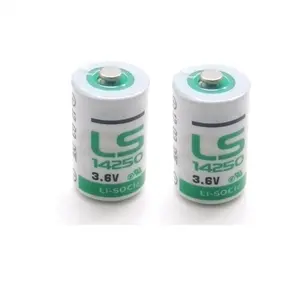 LS14500 Batterie lithium 3.6V / LiSOCl2 14250 Batteries pour outils électriques, compteur intelligent, compteur, équipement électronique Batterie PLC