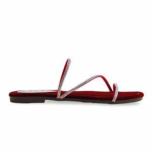 Zapatillas informales deportivas granate - Product Image 4