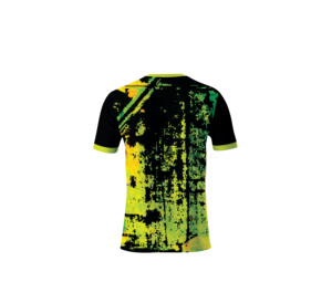 Camiseta de Cuello Redondo de Poliéster Casual, Tejida, Sublimada, con Patrón, Material de Secado Rápido para Impresión por Transferencia Térmica - Product Image 4