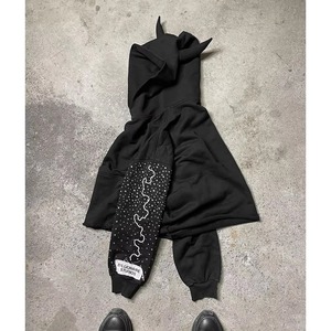 Manufacturer Streetwear Custom Puff Print Hoodie 500Gsm Heavyweight Thick Cropped Men - Product Image 4