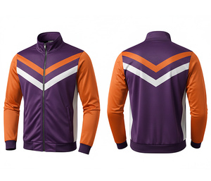 Chaqueta Deportiva con Cierre Completo y Logotipo Personalizado, Ropa para Correr y Hacer Ejercicio, Cálida, Transpirable y de Secado Rápido |   Tallas Hombre Mujer Juvenil - Product Image 1