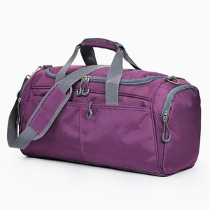 Grand sac de sport multifonctionnel imperméable en velours côtelé avec compartiment à chaussures, logo personnalisé, sac à dos de sport, sac de voyage écologique à motifs - Product Image 2