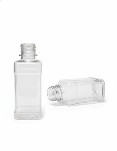 Flacon distributeur carré en PET avec pompe pour produits capillaires, après-shampoings et emballages cosmétiques – Exportateur indien – À vendre - Product Image 3