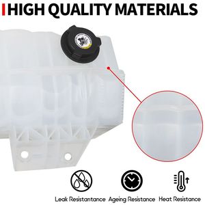 Serbatoio di Espansione Bianco per Liquido Refrigerante per Modelli di Camion Kenworth Peterbilt T680/579 2013-2021, Include Coperchio/Sensore, Pezzo Unico - Product Image 5
