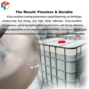 عينة مجانية من مستحلب الأكريليك عالي اللزوجة ذو الأساس المائي لتصفيح أفلام البولي إيثيلين على الألواح المصنوعة من سبائك الألومنيوم كمادة لاصقة - Product Image 4