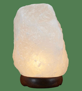 Natural <b>Crystal</b> Decorative Lighting with Personalized Branding Wholesale Best Selling Himalayan White Salt Lamps Handcrafted - Product Image 2