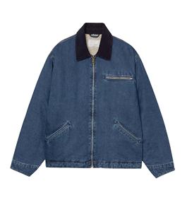 Chaqueta de trabajo vintage de algodón al por mayor con cremallera, estilo retro para hombre, para invierno, ropa de trabajo de lona personalizada - Product Image 5