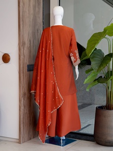 Vestido de novia de excelente calidad, trajes de salwar nupcial, salwar kameez para fiestas, de proveedor indio. - Product Image 5