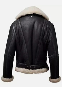 Veste en cuir et fourrure tendance avec des matériaux de qualité supérieure, style hiver moderne et fabrication ODM - Product Image 2