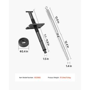 Set di attrezzi per l'allineamento dei motori marini Mercruiser OMC, Volvo Cobra e per il rimozione dei cuscinetti del cardano e della bell-campagna - Product Image 5