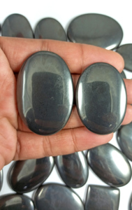 Lot en gros de cabochons en hématite naturelle 2026, pierres précieuses en vrac pour la guérison des chakras et usage spirituel - Product Image 3