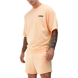 Lightweight Clothing <b>Set</b> Men Stylish Design With Cheap Rate Casual Wear 2026 Casual Wear Basic Style <b>Twin</b> <b>Set</b> T Shirt And Shorts - Product Image 1