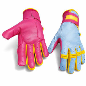 Guantes de Bateo de Béisbol Profesionales SAAR INDUSTRIES, de Cuero Vacuno Genuino Suave, Color Personalizado, Diseño de Puño Largo, Ambidiestros - Product Image 1