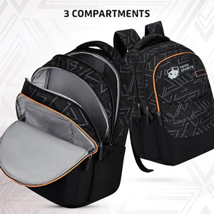 Sac à dos léger en polyester, confortable et respirant, avec fermeture éclair et multiples poches, personnalisable avec logo – Meilleur fournisseur, prix de gros - Product Image 2