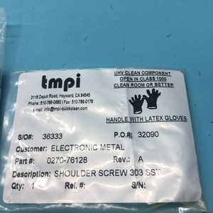 Lote de 2 AMAT 0270-76128 DC BIAS POST WB ALIGN - Equipo y piezas de semiconductores de confianza de la marca global Trusted Global Legacy - Product Image 6