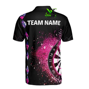 VANTEX SPORTS <b>Men's</b> Casual Quick Dry Knitted 200g 100% Polyester Short Sleeve Heat-Transfer Printed <b>Skull</b> Fishing <b>Shirt</b> - Product Image 6