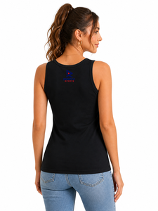 เสื้อกล้ามถักนิตติ้งสำหรับผู้หญิง ผ้าฝ้าย 100% นุ่ม สบาย ยืดหยุ่น ระบายอากาศได้ดี แห้งเร็ว เป็นมิตรกับสิ่งแวดล้อม รับออกแบบโลโก้ตามสั่ง บริการ OEM - Product Image 3