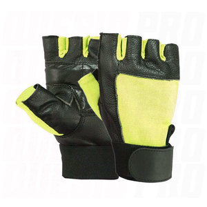 Custom Men's & Women's Gym <b>Gloves</b> Strong Leather Wrist Wraps Enhanced <b>Grip</b> Weight Lifting Fitness <b>Gloves</b> Anti Slip Half Finger - Product Image 1