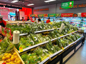 Customized Heavy Duty Metal Supermarket Fruit Vegetable Display Stand Shelving <b>Rack</b> with Customizable <b>Shelves</b> - Product Image 6