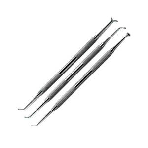 Juego de 3 Pulidores Dentales Manuales de Acero Inoxidable de Doble Punta para Amalgama y Composite con Empuñadura Ergonómica - Product Image 1