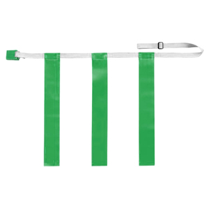 เข็มขัดรัดเอวสำหรับฟุตบอลแบบกำหนดเอง อุปกรณ์ฟุตบอล เข็มขัดรัดเอวสำหรับฟุตบอลธง Triple Threat แบบปลดเร็ว อุปกรณ์เสริมสำหรับการฝึกซ้อมฟุตบอลธง - Product Image 5